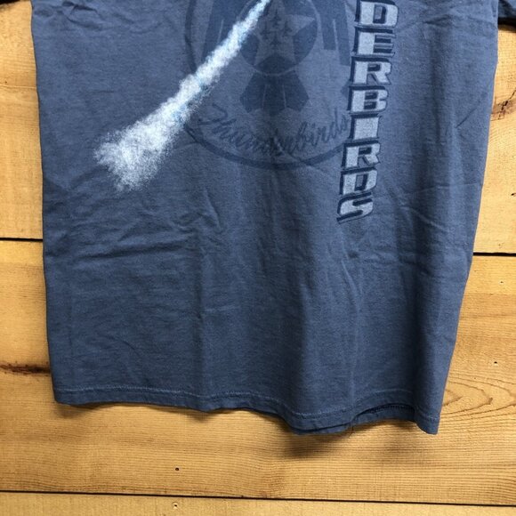 Vintage Thunderbirds USAF Fighter Planes Mens T-Shirt Size Medium EMBROIDERED - Picture 4 of 10